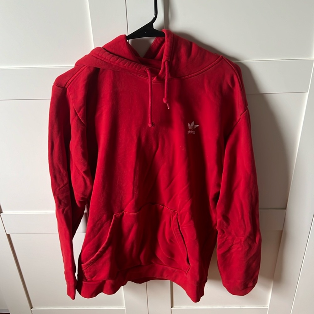 Adidas Red Hoodie